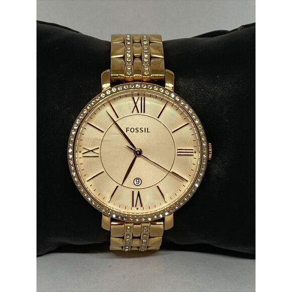 Fossil Jacqueline ES3546 Women's Stainless Steel Analog Dial Quartz Watch WO698 - Picture 1 of 12